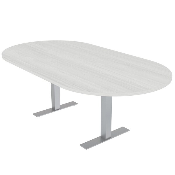 45.25 in W, 84 in L, 29 in H, Engineered Wood Top, White